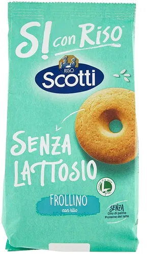 Riso Scotti Frollino con riso Kekse mit Reis laktosefrei 350g biscuits cookies