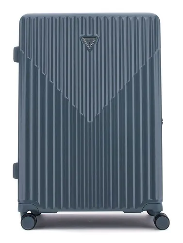 Guess Hartschalen-Trolley 28 In 8-Wheeler Exp., 4 Rollen in blau von GUESS