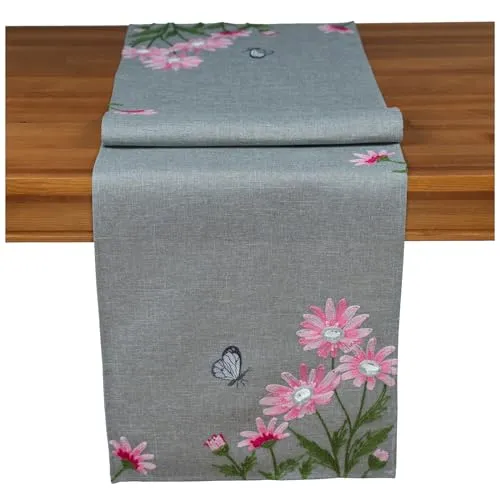 Tischläufer Pink von Heimtexland