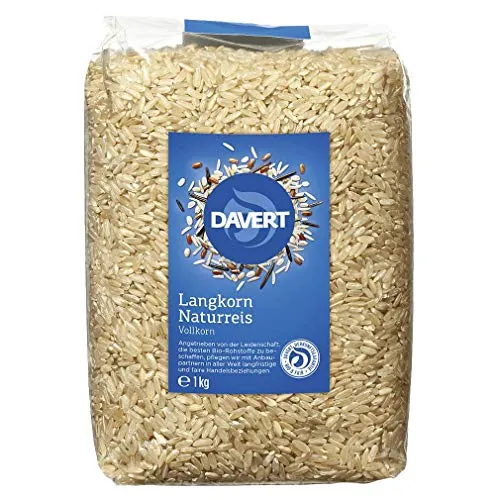 Davert Naturreis lang, 1er Pack (1 x 1 kg) - Bio