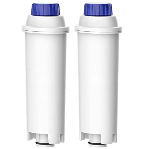 WANGCL 2 Stück Kaffeemaschine Wasserfilter für DeLonghi DLSC002 Wasserfilter für De'Longhi ECAM ETAM EC BC Serie