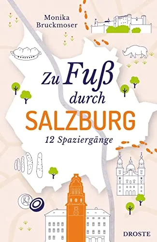 Zu Fuß durch Salzburg: Die besten Spaziergänge der Stadt – 12 entspannte Routen zu Sehenswürdigkeiten und Geheimtipps