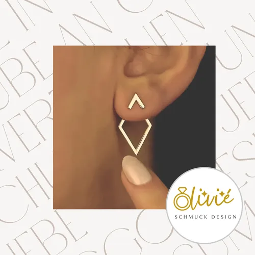 Ohrringe Gold von XCOAST
