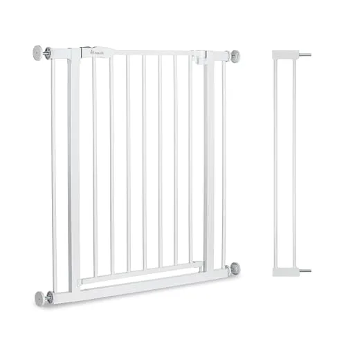 hauck Treppenschutzgitter Open N Stop 2 - Sicherer Schutz ohne Bohren - Kindersicherungen: Das Open N Stop 2 Gitter bietet einfache Installation ohne Bohren und ein einhändiges Öffnen. Ideal für Türbreiten von 84-89 cm, sorgt es für Sicherheit im Innenbereich.