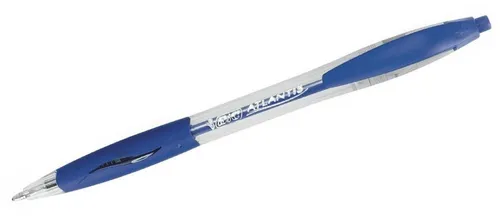 BIC Kugelschreiber ATLANTIS Classic blau/transparent, Schreibfarbe: blau, 1 St.