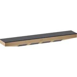 Schulterbrause Rainfinity 500 1jet mit Ablage - Seitenbrausen mit PowderRain Strahl für ein entspannendes Duscherlebnis, inklusive eleganter Ablage aus Sicherheitsglas.