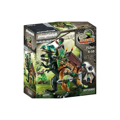 PLAYMOBIL® 71261 Dino Rise - T-Rex Spielset - Spielwelten für Kinder ab 5 Jahren, mit 83 Teilen für kreatives Spielen und Abenteuer im Dschungel.