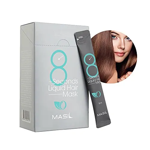 MASIL 8 Seconds Liquid Hair Mask Stick Pouch 20x8ml, hair masken, conditioner, filler