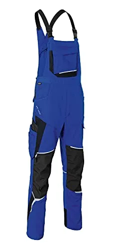 KÜBLER BODYFORCE Arbeitslatzhose in kbl.blau/schwarz - Größe 52 - Robuste Arbeitshose aus der KÜBLER Workwear Kollektion, ideal für Profis. Pflegeleicht und langlebig, für den harten Einsatz geeignet.