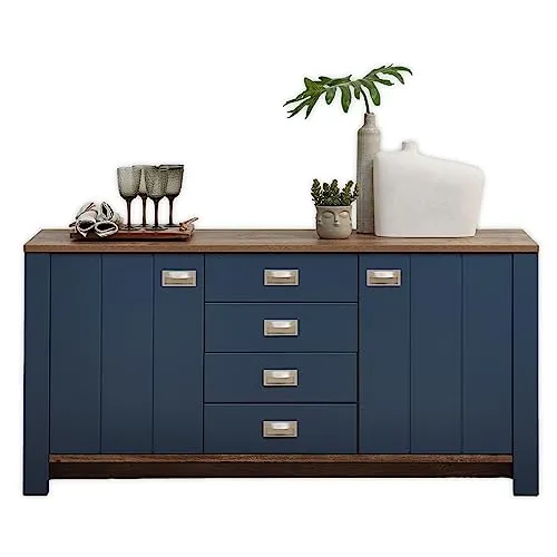 Innostyle Dijon Sideboard 163 cm Parisian Blue in blau von Stella Trading