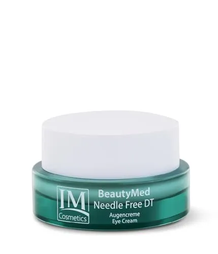 Genius IM Cosmetics BeautyMed Needle Free DT Augencreme 30ml- Intensiv glättende & kühlende Augenpflege mit Hyaluronsäure gegen Falten, Augenringe & Schwellungen- regt Kollagen an Dr. Michaela Fuchs