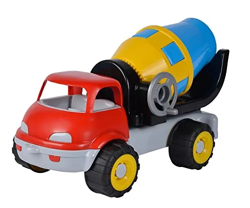 SIMBA Spielzeug-Betonmischer - Indoor Outdoor Spielzeug Fahrzeug, für Kinder ab 12 Monaten geeignet, fördert kreatives Spielen