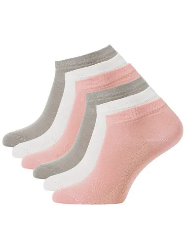 Cotton Prime® Sneakersocken Kurze Socken für Damen & Herren (6-Paar) weich und atmungsaktiv durch Viskose