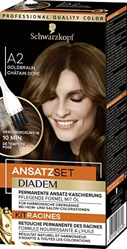 Diadem Ansatz-Kaschierung 22 ml - Creme, Weiß, für Wurzelabdeckung, light_blonde, light_brown