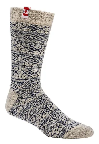 Socks 4 Fun Freizeitsocken Canadian Socks (1 Paar, 1-Paar, 1 Paar) hoher Wollanteil