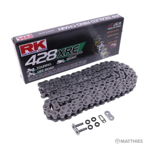 RK XW-Ringkette 428XRE/126 Kette offen mit Clipschloss