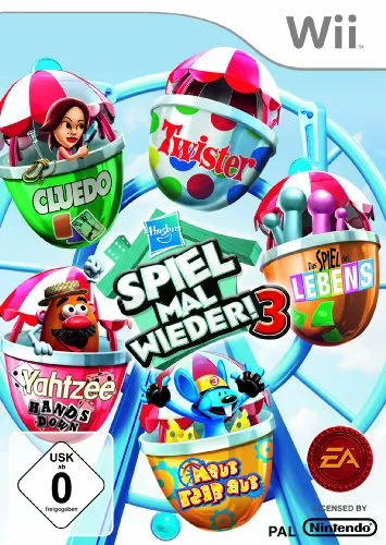 Hasbro: Spiel mal wieder 3 - Familienspielspaß - Gesellschaftsspiel für die ganze Familie, fördert Kommunikation und Kreativität in geselliger Runde.