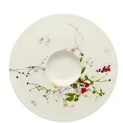 Tee-/Cappuccino-Untertasse - ROSENTHAL BRILLANCE BONE CHINA FLEURS SAUVAGES - 10530-405101-14676