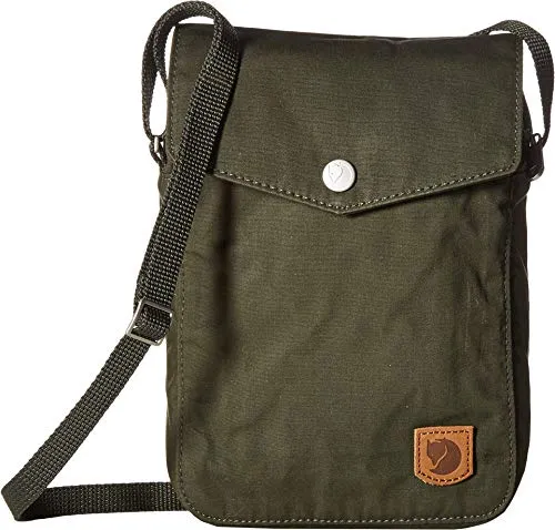 Fjällräven Greenland Pocket F84771 - Outdoor Reisetaschen & Sporttaschen, vielseitige Umhängetasche mit verstellbarem Trageriemen, ideal für Reisen und den täglichen Gebrauch, inklusive Sicherheitstasche auf der Rückseite.