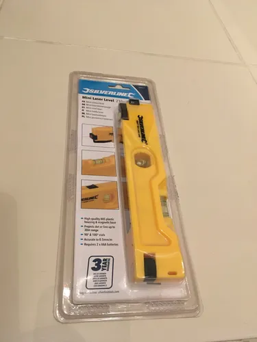 Silverline  ~ Mini-Laser-Wasserwaage 210mm 598477