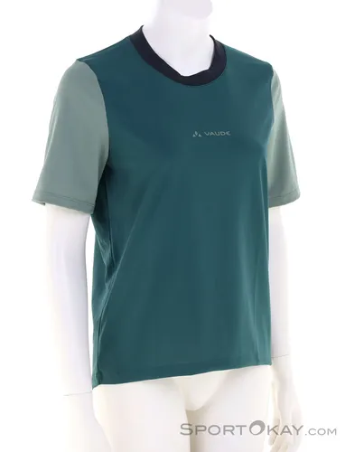 Vaude Damen Loamer T-Shirt (Größe S, grün) - Nachhaltiges Damen-Mountainbike-T-Shirt aus recyceltem Polyester, ideal für aktive Freizeitgestaltung und vielseitigen Einsatz.