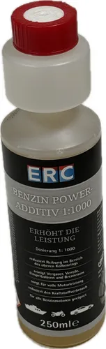 ERC Benzin Power Additiv 250ml Dosierung 1:1000 E10 Additiv Stabilisator