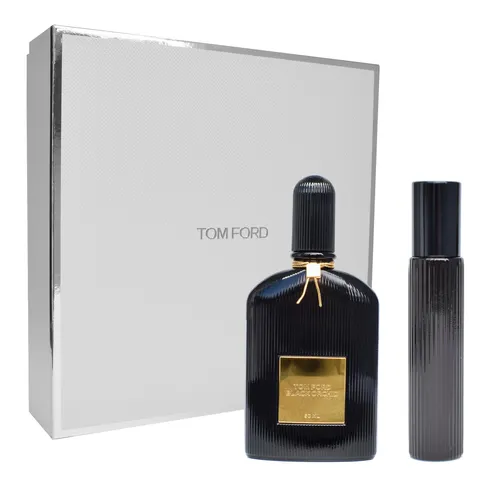 Tom Ford Black Orchid Eau de Parfum Geschenkset 50ml + 10ml - Elegantes Geschenkset mit dem luxuriösen Duft von Tom Ford. Langanhaltende Duftkomposition mit Trüffel, Jasmin und Vanille – ideal für besondere Anlässe.