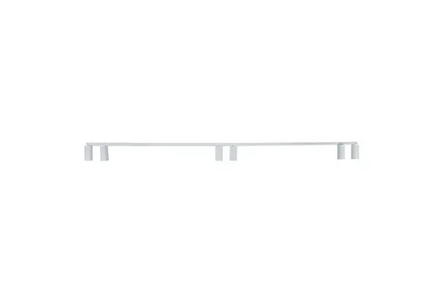 Deckenspot Deckenstrahler Weiß 200 cm GU10 6-flammig - Moderne 6-flammige Deckenleuchte mit schwenkbaren Spots, ideal für flexible Beleuchtung in jedem Raum. Perfekt für Wohnzimmer, Schlafzimmer und mehr.