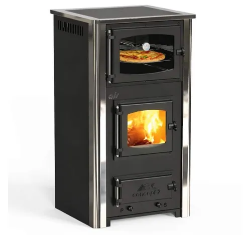 ABC Proizvod Kaminofen Dauerbrand mit Backfach 10 kW