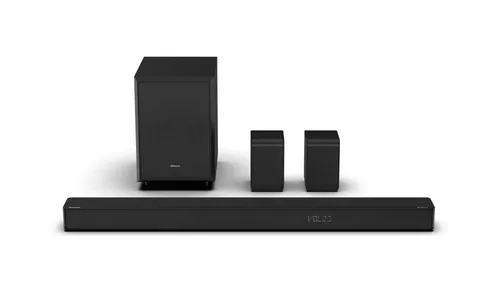 HISENSE AX5125H - 5.1.2 Soundbar mit Subwoofer, beeindruckendes 3D Klangerlebnis und 500W Leistung in elegantem Schwarz
