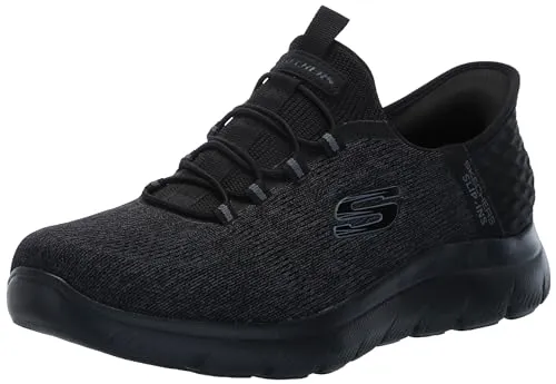 Skechers Herren Sneakers Schwarz/Schwarz, 40 EU - Herren-Sneaker aus atmungsaktivem Material, ideal für Komfort und Stil im Alltag.
