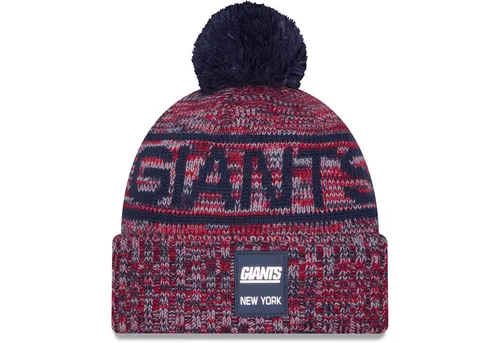 New Era Bommel Wintermütze SIDELINE New York Giants - Stylische gefütterte Wollmütze für Unisex Erwachsene, ideal für die kalte Jahreszeit. Perfekt für Freizeitaktivitäten und Fans der New York Giants.