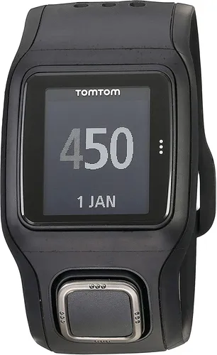 TomTom Runner Cardio GPS-Sportuhr schwarz