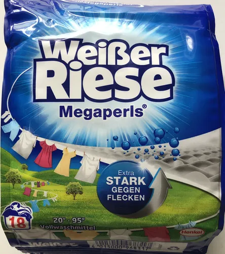 Henkel AG & Co. KGaA Weißer Riese Megaperls® Waschmittel 1,215 kg