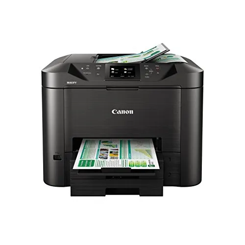 Canon MAXIFY MB5450 - 4-in-1 Multifunktionsdrucker, WLAN, Duplexdruck und hohe Druckgeschwindigkeit bis zu 24 Seiten/Minute für kleine Büros