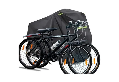 LuxusKollektion Abdeckhaube Fahrradabdeckung Wasserdicht 210T Nylon Dick 210D (200 x 105 x 110 cm)