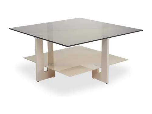 M2 KOLLEKTION Couchtisch NELIO 75x35 cm beige