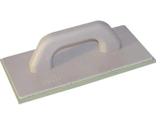 Maurerlob Kunststoff Reibebrett Zellkautschuk 280 x 140 mm