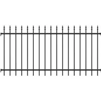 Produktbild Zaunfeld ALBERTS Chaussee 200 x 120 cm schwarz
