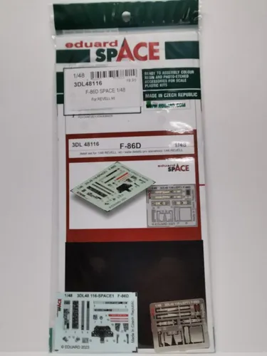 MW22 EDUARD 3DL48116 F-86D SPACE 1/48 3D DECAL for REVELL