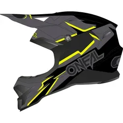 Oneal 3Series Voltage Motocross Helm, schwarz-gelb, Größe 2XL - Motorradhelm mit ABS-Schale und optimaler Belüftung für ein angenehmes Fahrgefühl. Ideal für anspruchsvolle Fahrer, die Sicherheit und Stil suchen.
