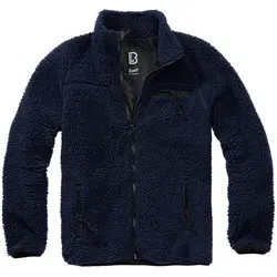 Brandit Teddyfleece Jacke, blau, Größe 3XL - Funktionsjacken mit hochflorigem, warmem Teddy-Fleece außen für hohe Wärmeleistung und atmungsaktives Innenfutter – ideal für kalte Tage.