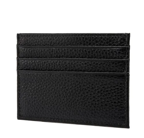 Fomax Kartenetui aus echtem Leder, eleganter Kartenhalter, mit übersichtlicher Anordnung, verschiedene Farben