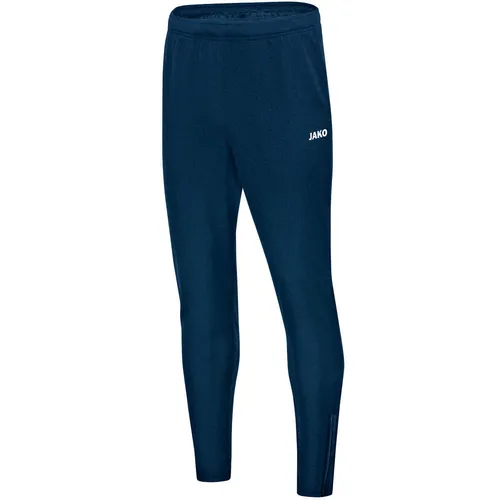 JAKO Herren Classico Trainingshose Lang, Nightblue, 116 EU - Hochwertige Trainingshose mit Ripp-Einsatz und praktischen Seitentaschen, ideal für Sport und Freizeit.