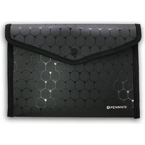 Penmate A5 LUX-Verschlussumschlag, schwarz (A5) (57387530) in schwarz von Penmate
