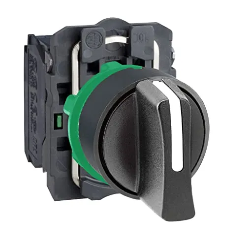 Schneider Electric XB5AD53 Harmony XB5AD53 Wahltaste Drehschalter Schwarz 3 x 45° Drehentriegelung 1St.