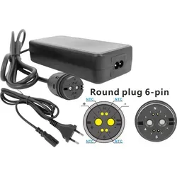 PowerSmart E-Bike Rosenberg-Stecker Ladegerät 36V 2A - Ersatzladegerät für E-Bikes mit Rosenberger-Anschluss. Kompatibel mit zahlreichen Marken. Ideal für schnelles Laden mit 42 V und 2 A, kompakt und leicht mit nur 0,52 kg.