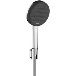 hansgrohe Raindance Alive Select S Brausehalterset 125, 3jet EcoSmart - Brausearme & Brausehalter, umweltfreundliche EcoSmart-Technologie für Wasserersparnis ohne Komfortverlust.