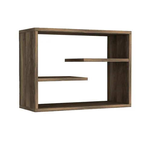 Wandregal Ablage Regal Shelf Nussbaum