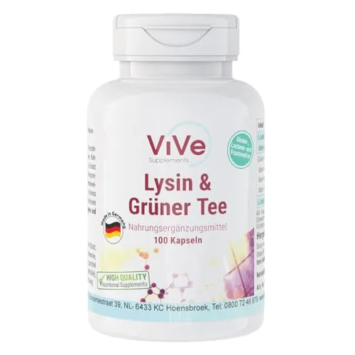 L-Lysin & Grüner Tee Extrakt